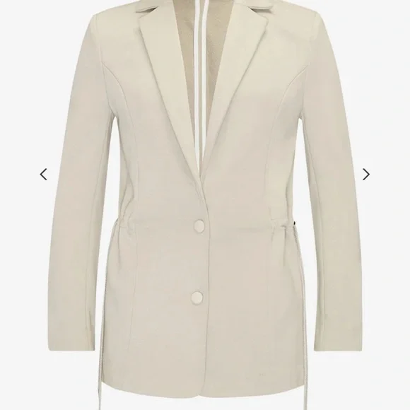 SER.O.YA Tan Blazer for Casual and Semi-Formal Occasions